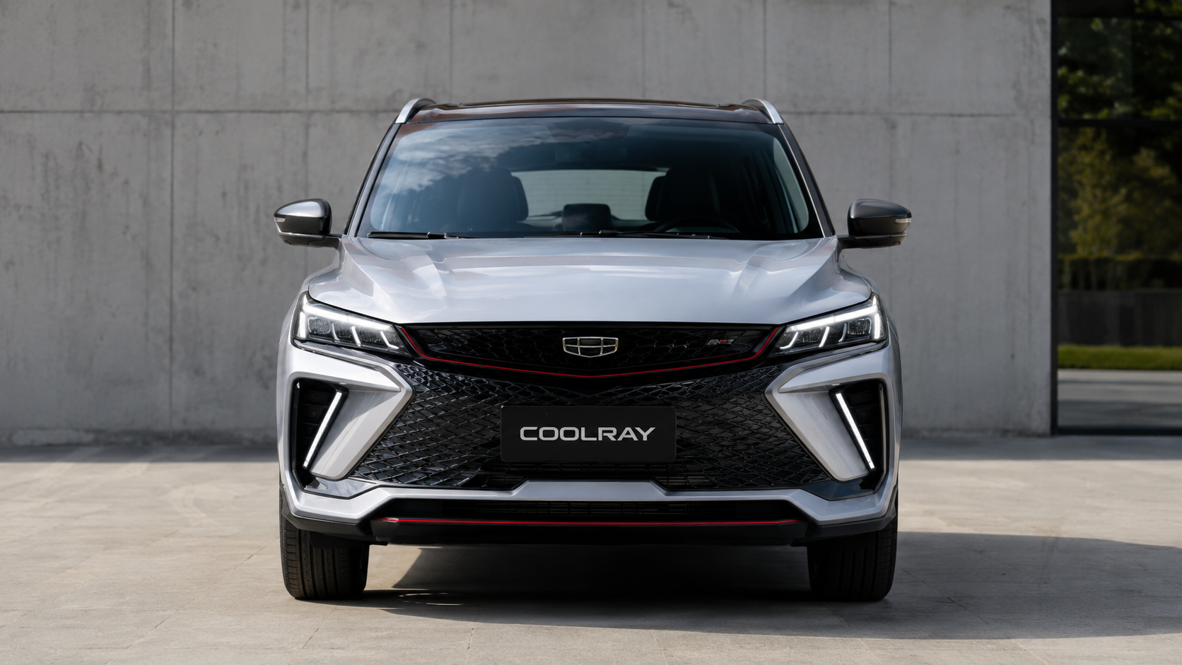 Geely Coolray спереди